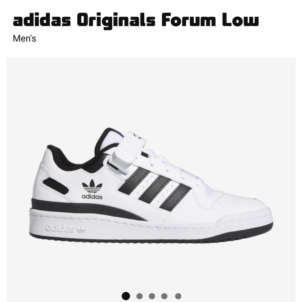Mens Adidas Forum Low